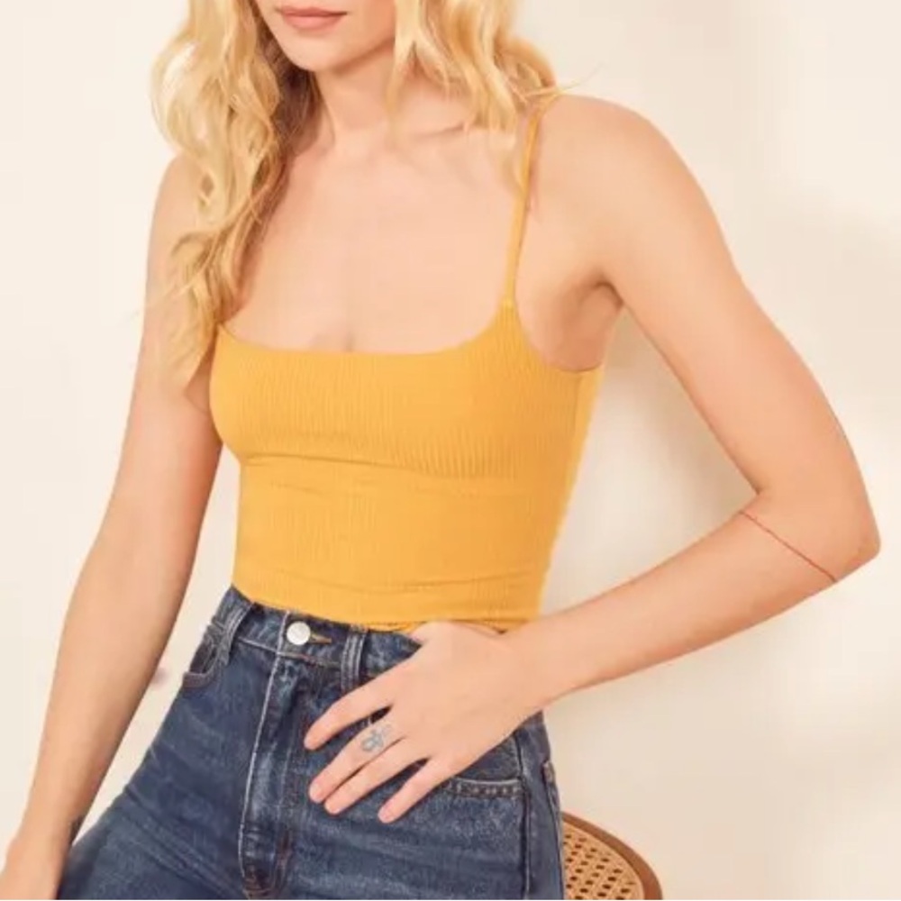 Reformation Carrie Knit Tank XS